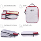 3-Piece Compression Packing Cube Set