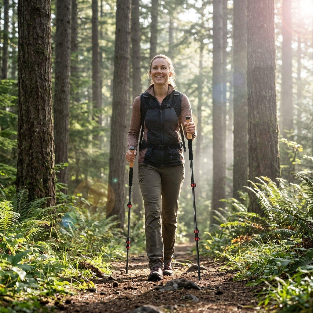 Drakon Sticks — Premium 3K Carbon Fiber Trekking Poles