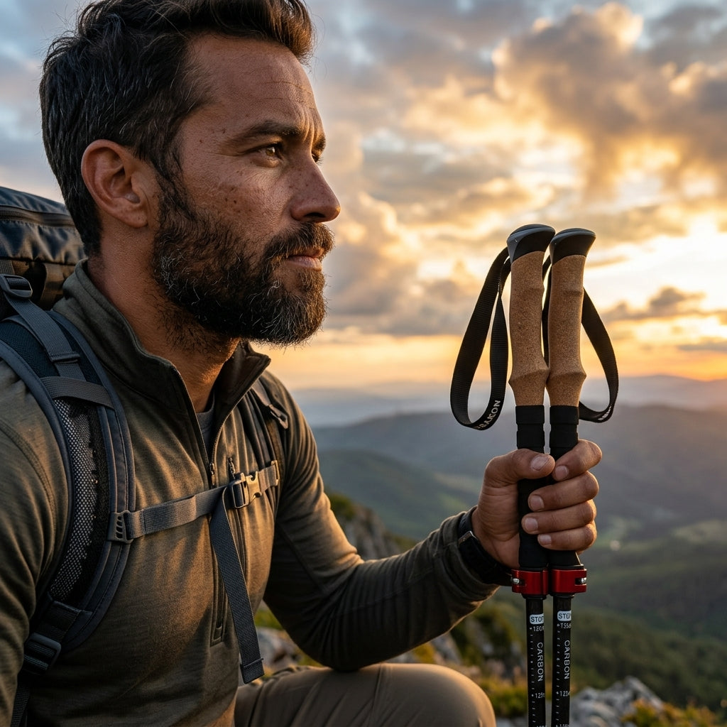 Drakon Sticks — Premium 3K Carbon Fiber Trekking Poles